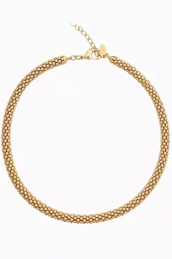 Classic Rope Necklace Gold^CAROLINE SVEDBOM New