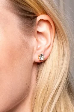 Classic Stud Earrings Gold Crystal^CAROLINE SVEDBOM Discount