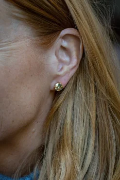 Classic Stud Earrings Golden Shadow^CAROLINE SVEDBOM Best