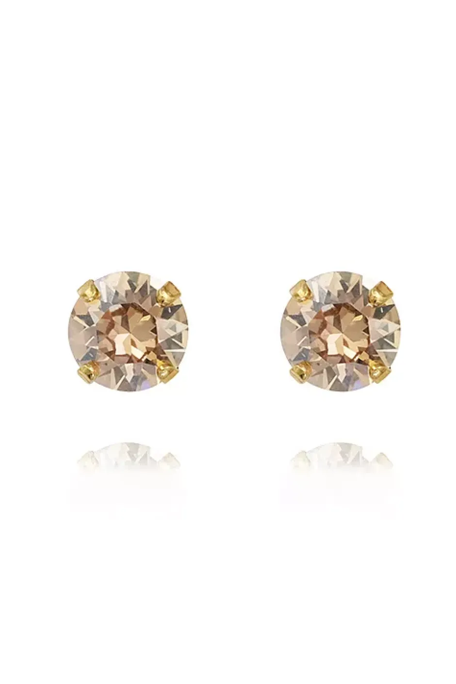 Classic Stud Earrings Golden Shadow^CAROLINE SVEDBOM Best