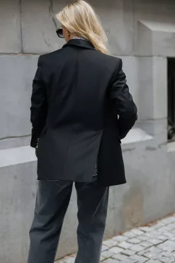 Classic Wool Blazer Black^DAGMAR Outlet