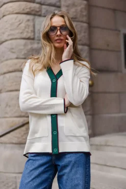 Club Cardigan Off White^WE NORWEGIANS Online