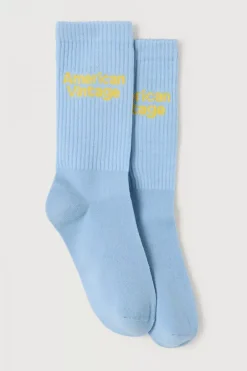 Clypsun Socks Sky Blue^AMERICAN VINTAGE Sale