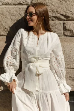 Coco Long Dress Offwhite^CONFETTIBIRD New