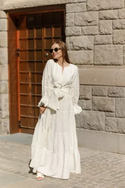 Coco Long Dress Offwhite^CONFETTIBIRD New