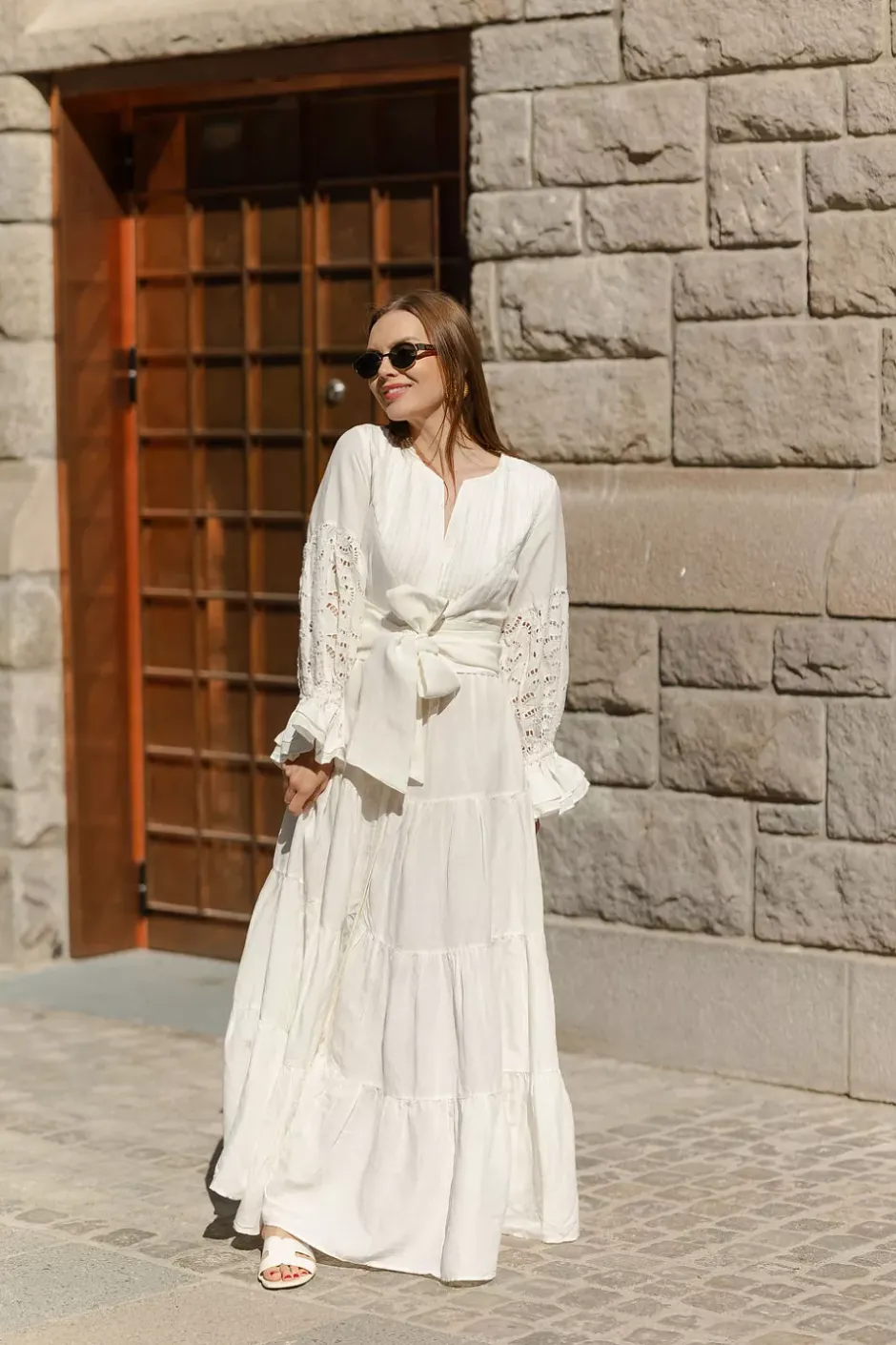 Coco Long Dress Offwhite^CONFETTIBIRD New