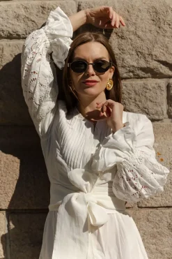 Coco Long Dress Offwhite^CONFETTIBIRD New