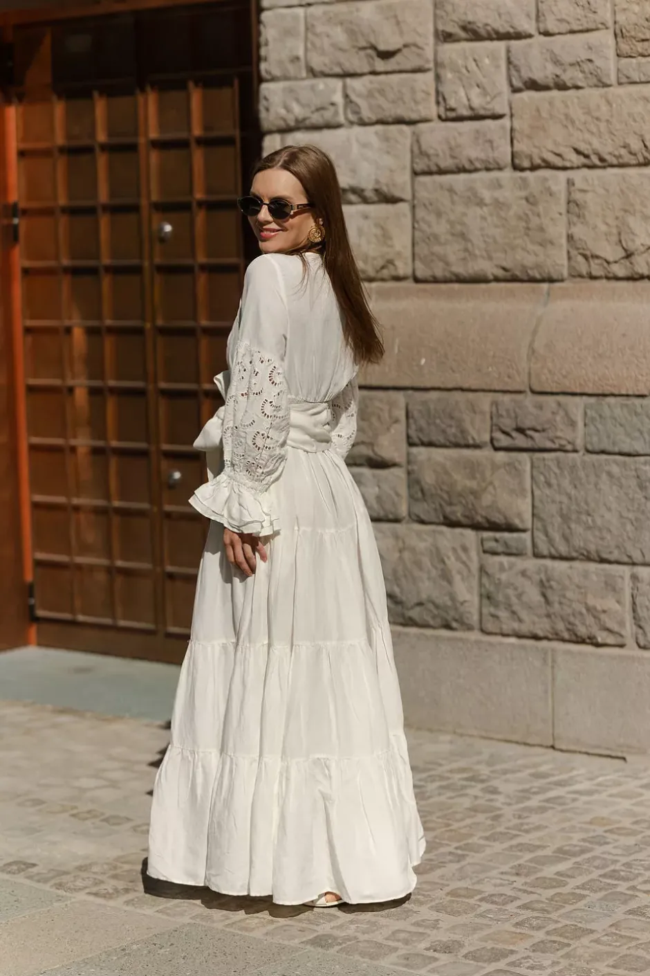 Coco Long Dress Offwhite^CONFETTIBIRD New