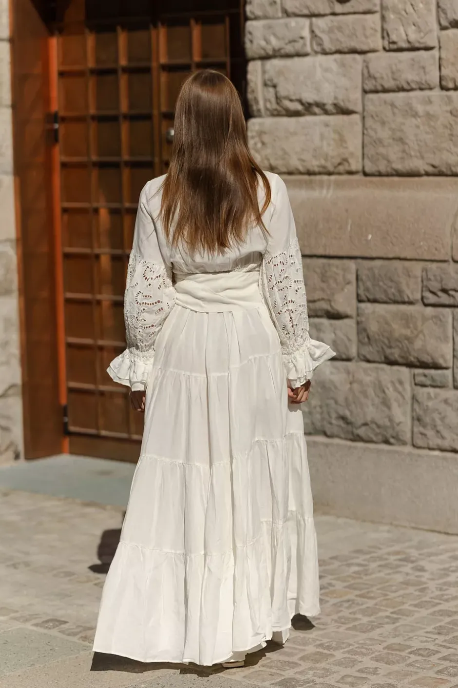 Coco Long Dress Offwhite^CONFETTIBIRD New