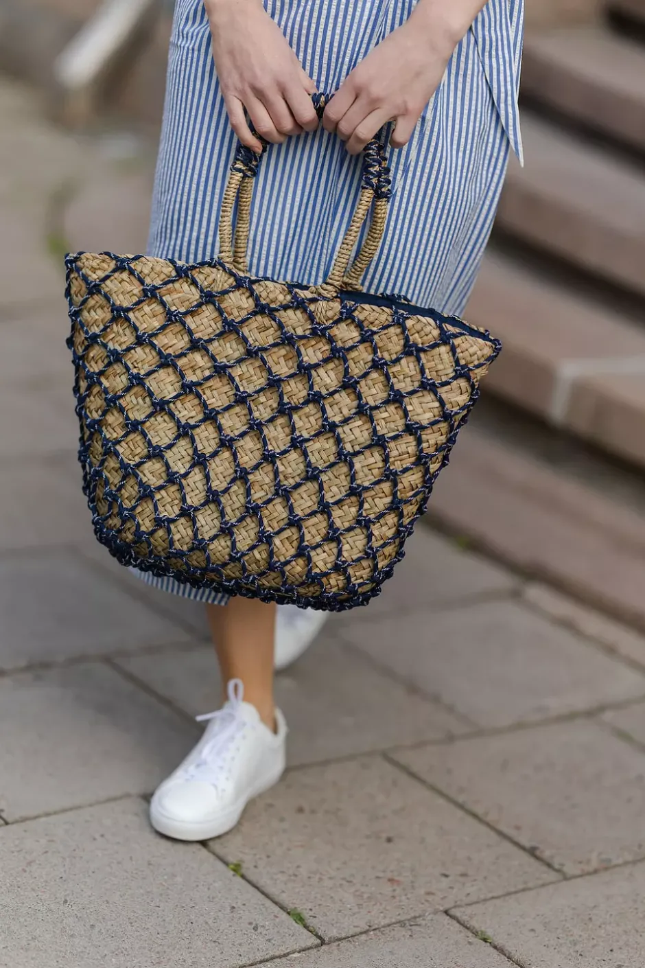 Cord & Straw Navy Blazer^DAY ET Hot
