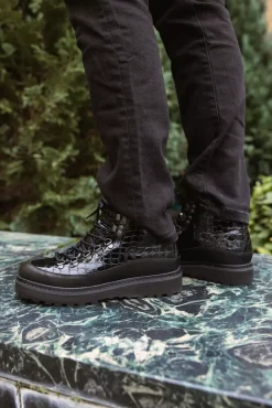 Core Cap Croco Black^MONO Clearance