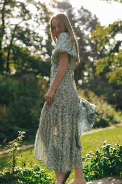 Cotton Party Maxi Dress Anemone^BY TIMO Online