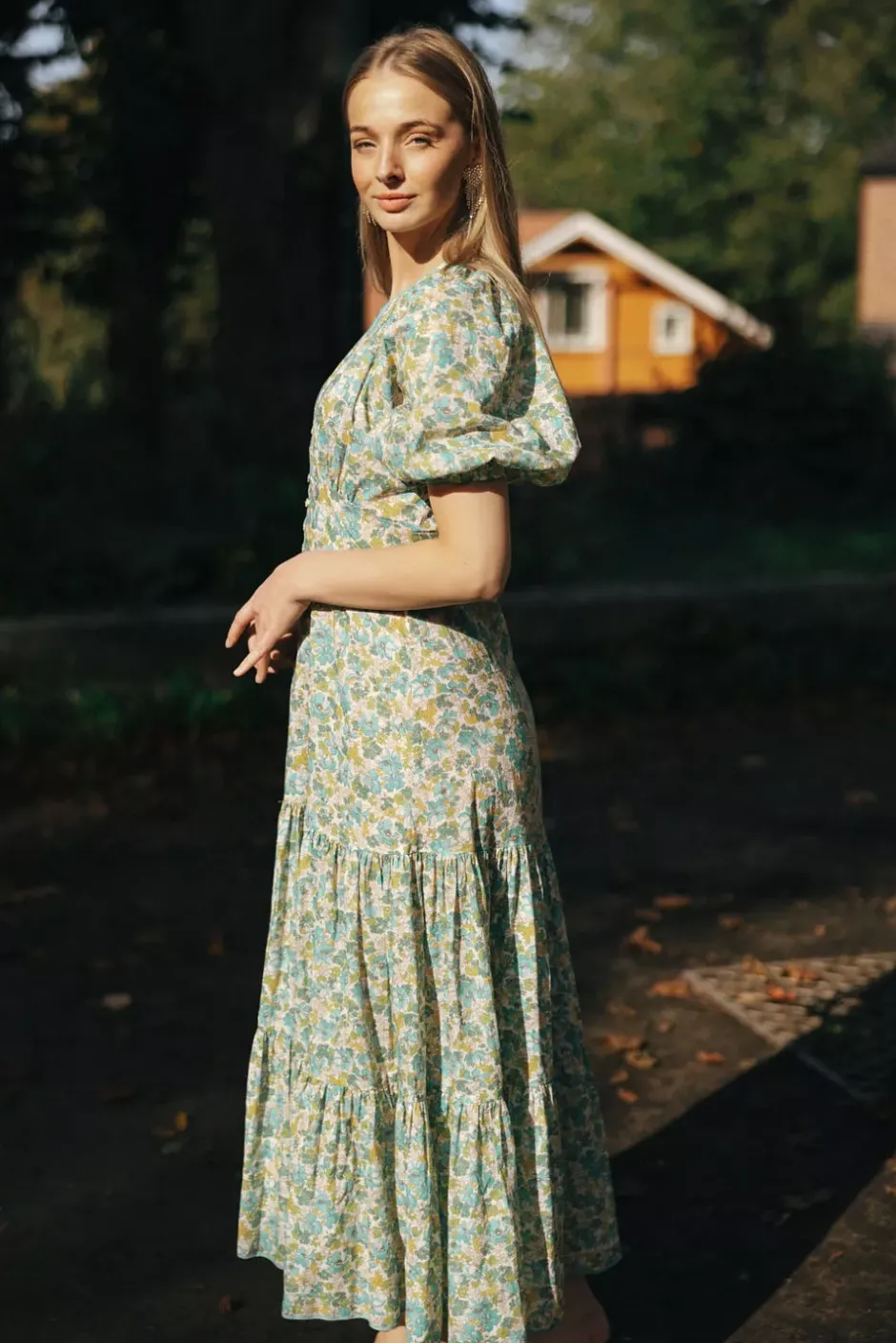 Cotton Party Maxi Dress Anemone^BY TIMO Online