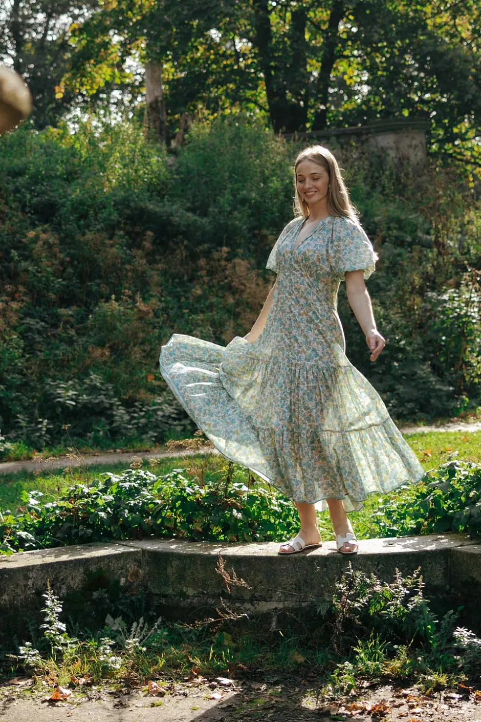 Cotton Party Maxi Dress Anemone^BY TIMO Online