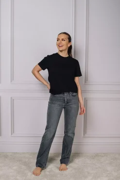Cotton T-Shirt Black^DAGMAR Online