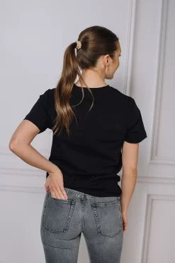 Cotton T-Shirt Black^DAGMAR Online