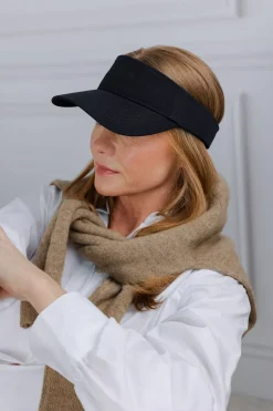Cotton Twill Visor Black^DAY ET Sale