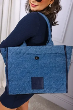 Darcy Tote Denim^ARNIE SAYS Fashion