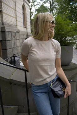 Delmy Fellini Top Beige^SAND Fashion