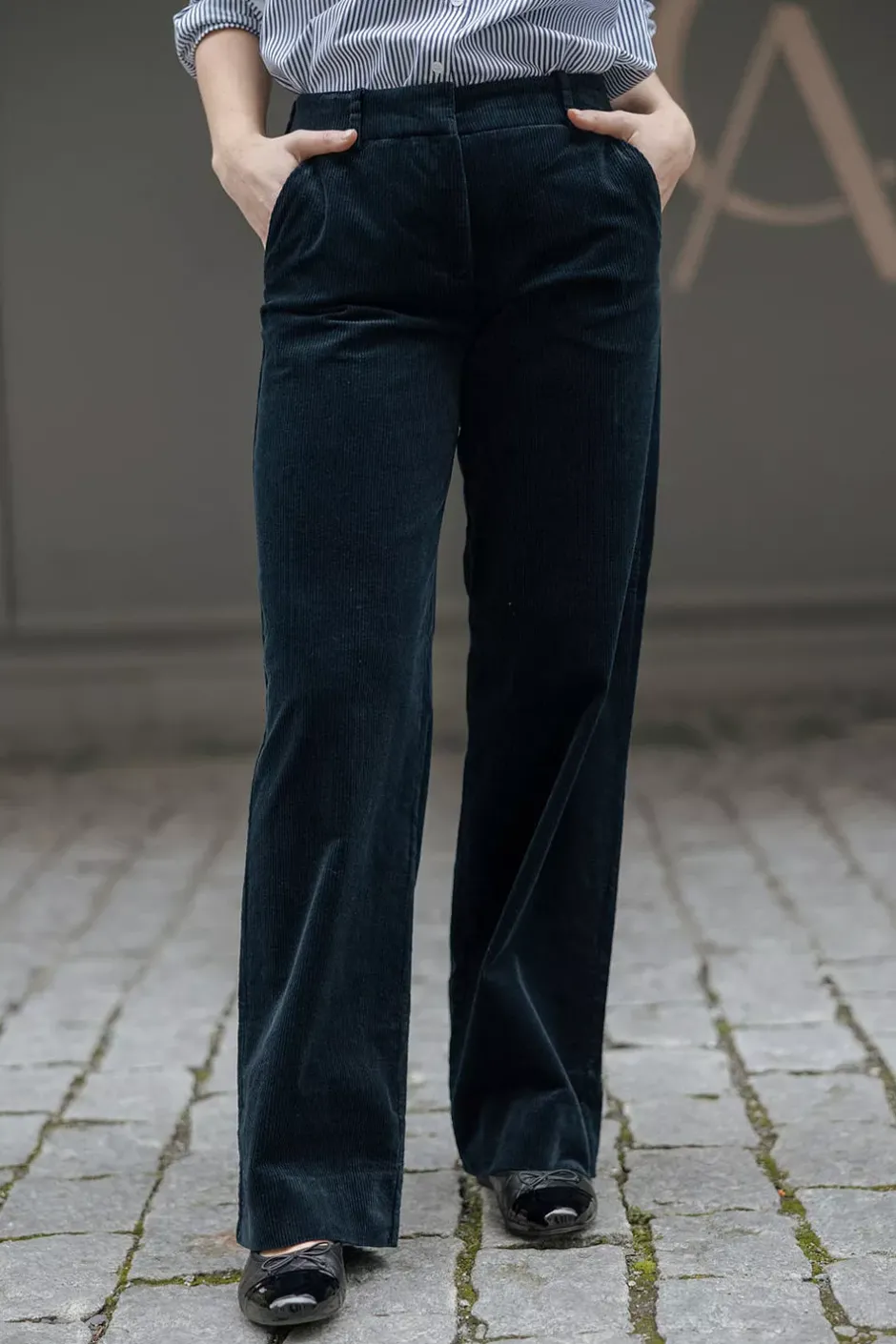 DenaFV 837 Dark Blue Corduroy^FIVE UNITS New