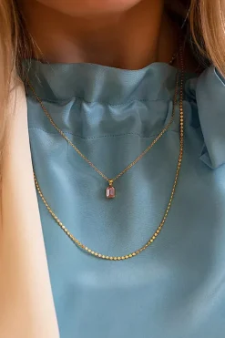 Diamond Long Chain Gold Gold^CAROLINE SVEDBOM Hot