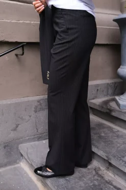 Dori High Trousers Black Pinstripe^SAND Discount
