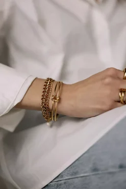 Double Chain Bracelet^HIIL STUDIO JEWELRY Sale
