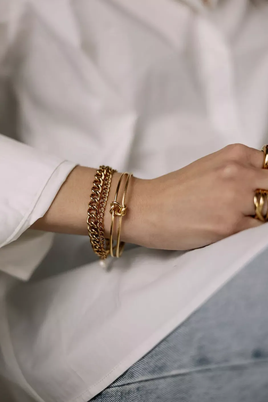 Double Chain Bracelet^HIIL STUDIO JEWELRY Sale