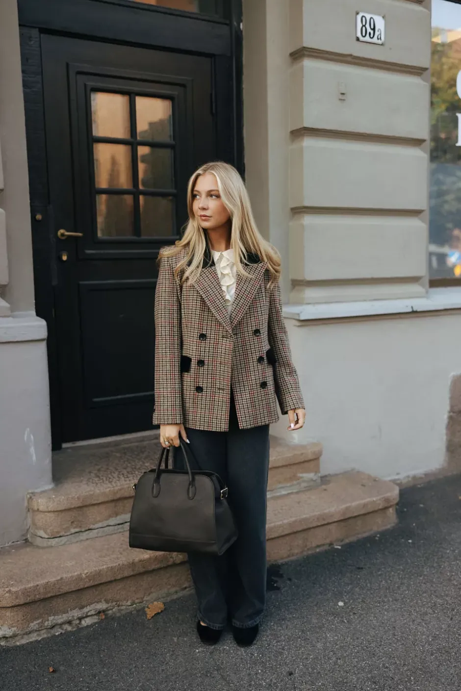 Dune Pepita Blazer Brown^PIA TJELTA Discount