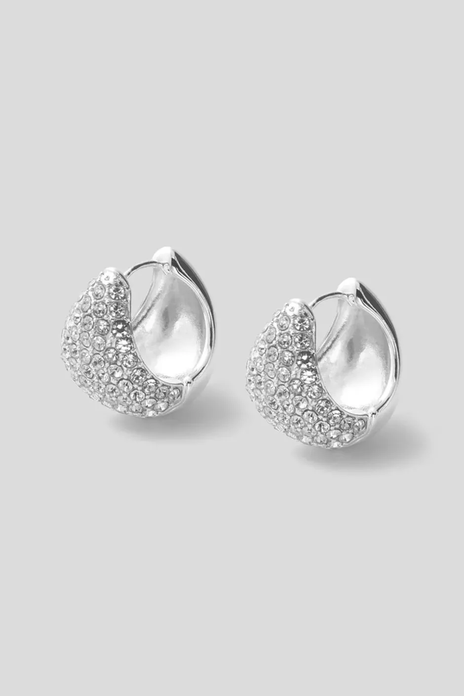 Duni Rhinestone Earrings Silver^TWISTu0026TANGO New