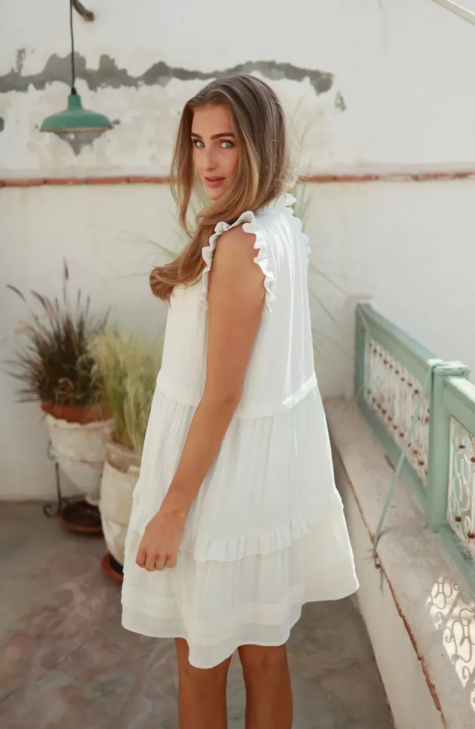 Ellie Dress Coconut^NECTAR New