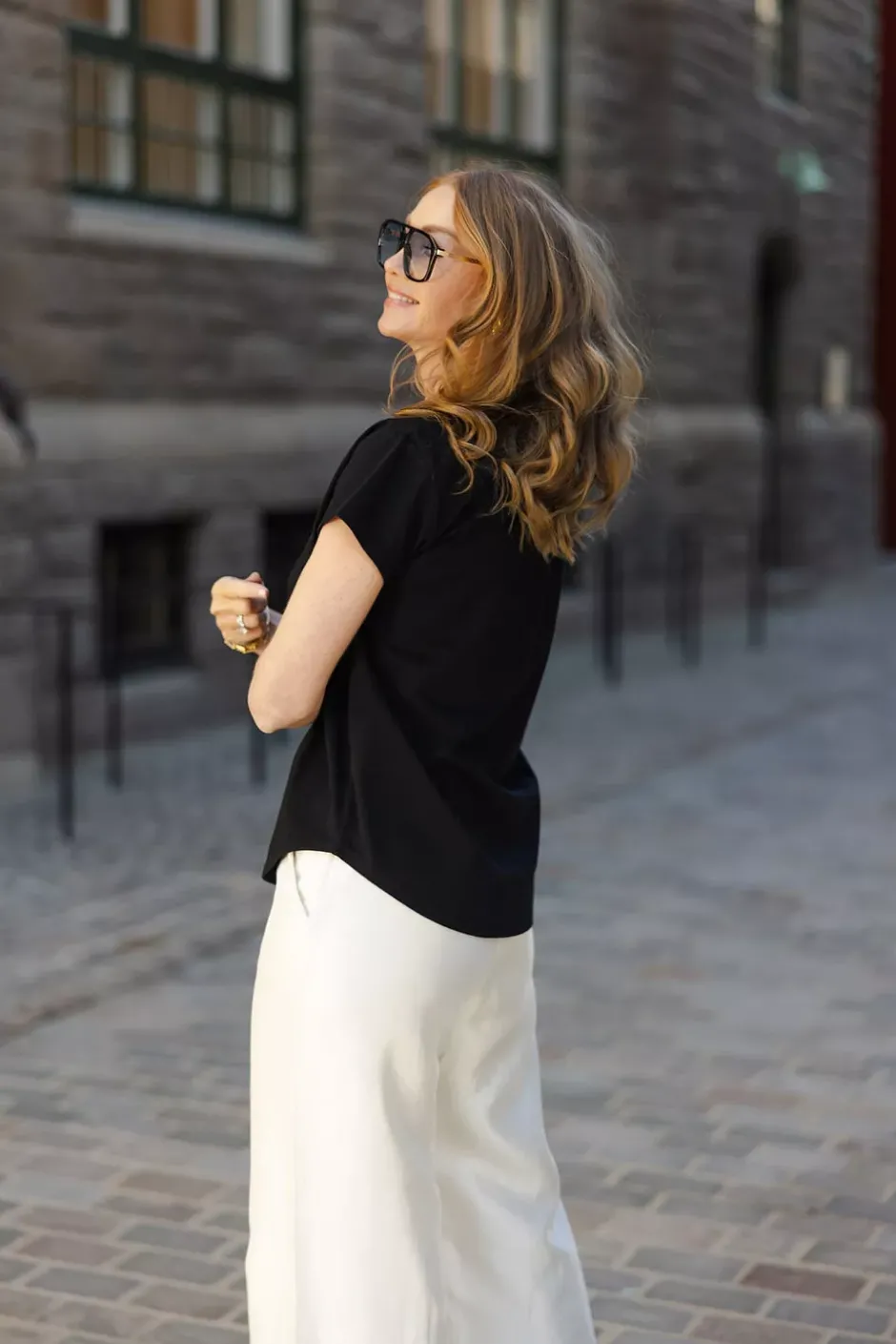 Emilie Base Tee Black^CARMA COLLECTION Fashion
