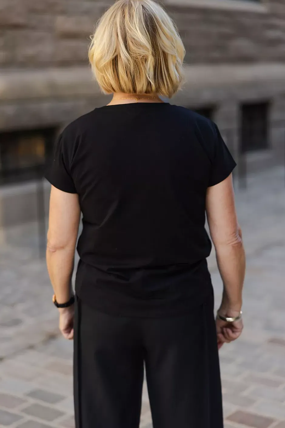 Emilie Base Tee Black^CARMA COLLECTION Fashion