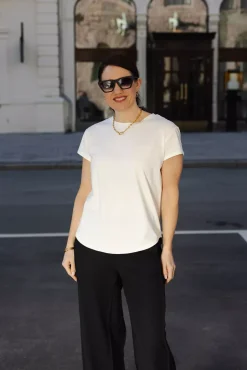 Emilie Base Tee White^CARMA COLLECTION Discount