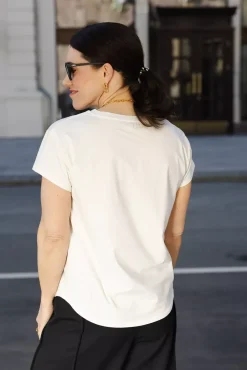 Emilie Base Tee White^CARMA COLLECTION Discount