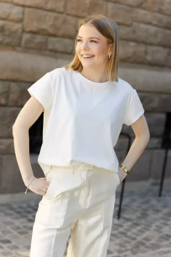 Emilie Base Tee White^CARMA COLLECTION Discount