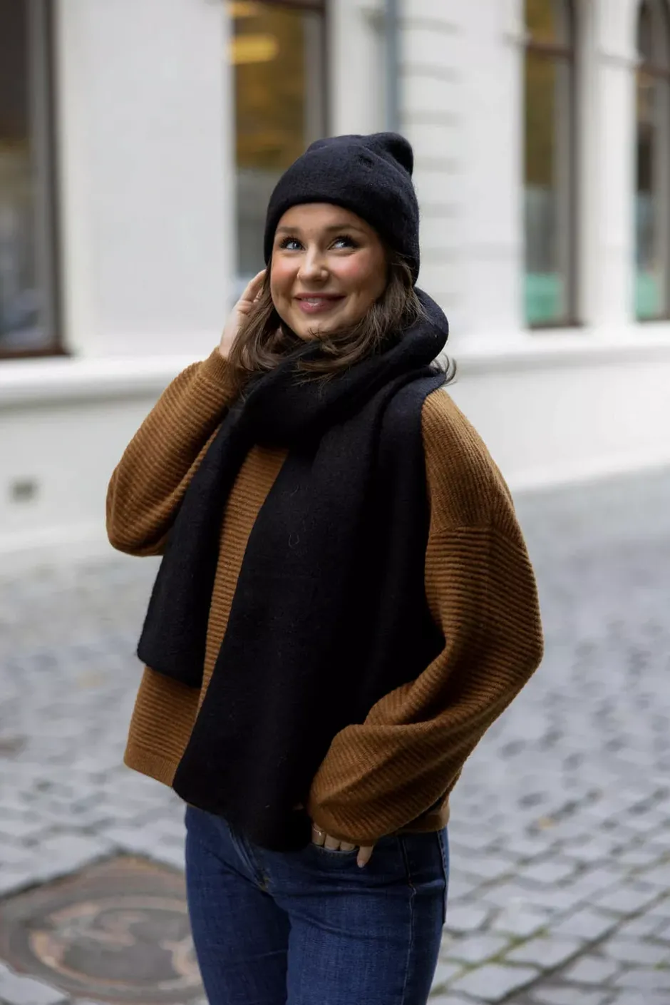 Everlee Shawl Black^TWISTu0026TANGO Clearance