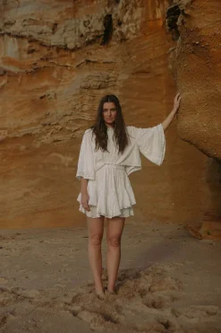 Extraordinary Sequin Skirt Shorts Offwhite^CONFETTIBIRD Fashion