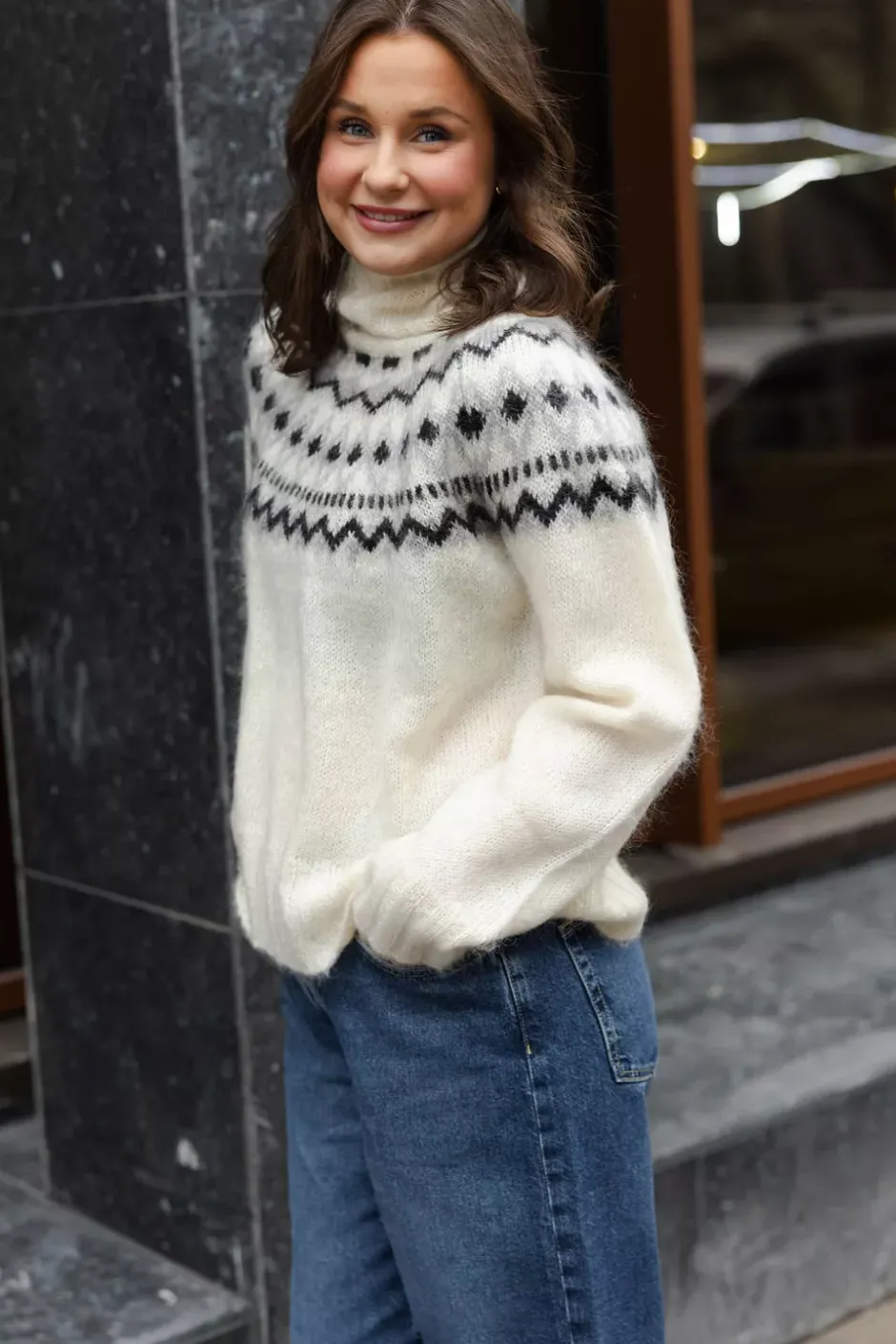 Falzarego Sweater Snow White^TWISTu0026TANGO Best
