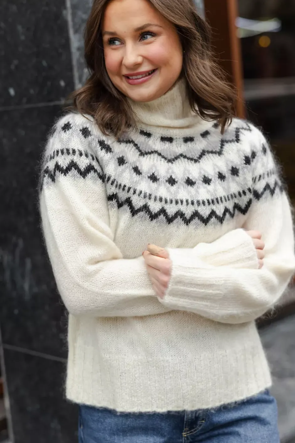 Falzarego Sweater Snow White^TWISTu0026TANGO Best