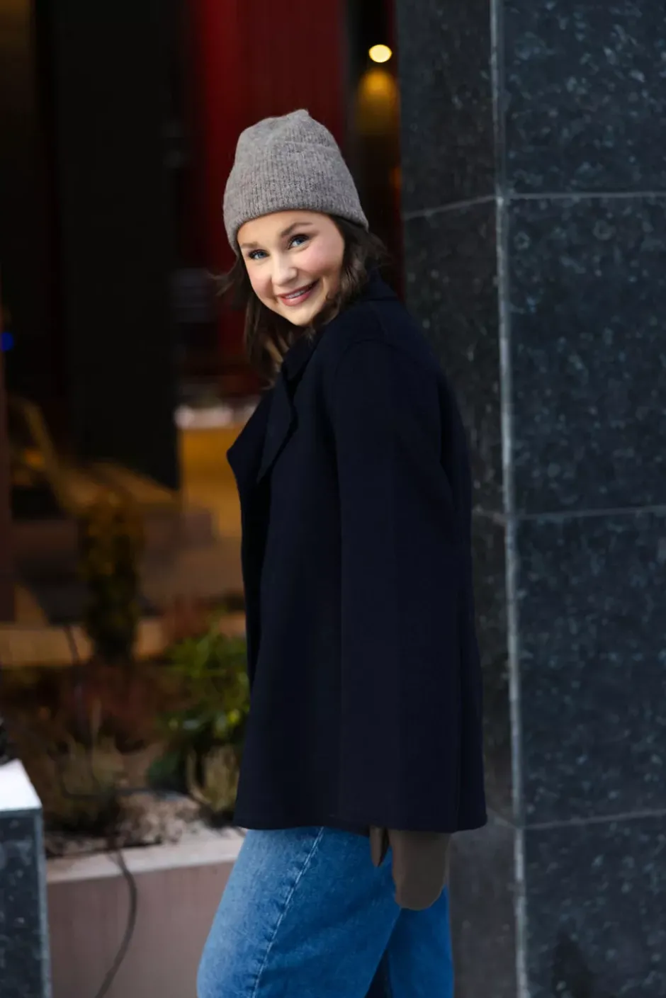 Felsa Wool Peacoat Dk. Blue^HOLZWEILER Sale