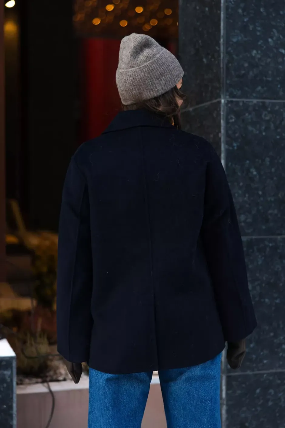 Felsa Wool Peacoat Dk. Blue^HOLZWEILER Sale