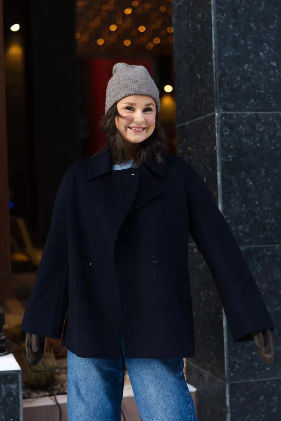 Felsa Wool Peacoat Dk. Blue^HOLZWEILER Sale