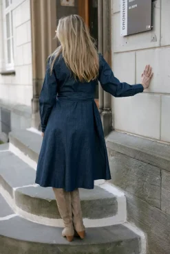 Fiona Denim Dress Denim Blue^NECTAR Discount