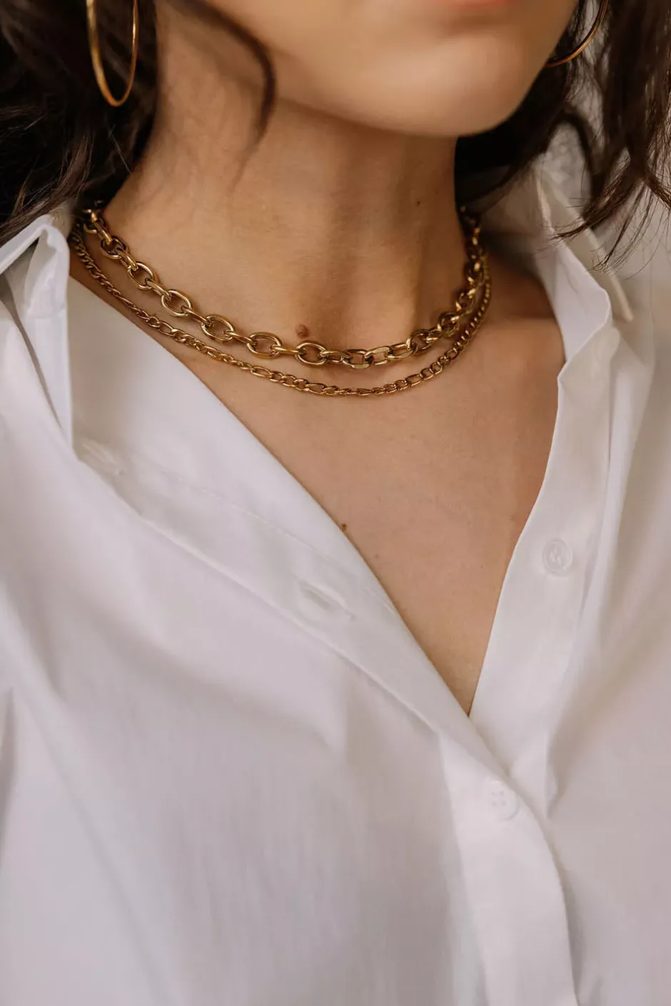 Firago Necklace Gold^HIIL STUDIO JEWELRY Outlet