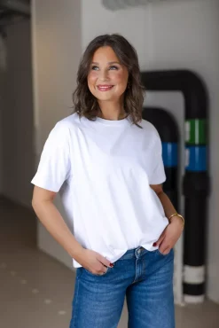 Fizvalley T-Shirt White^AMERICAN VINTAGE Discount