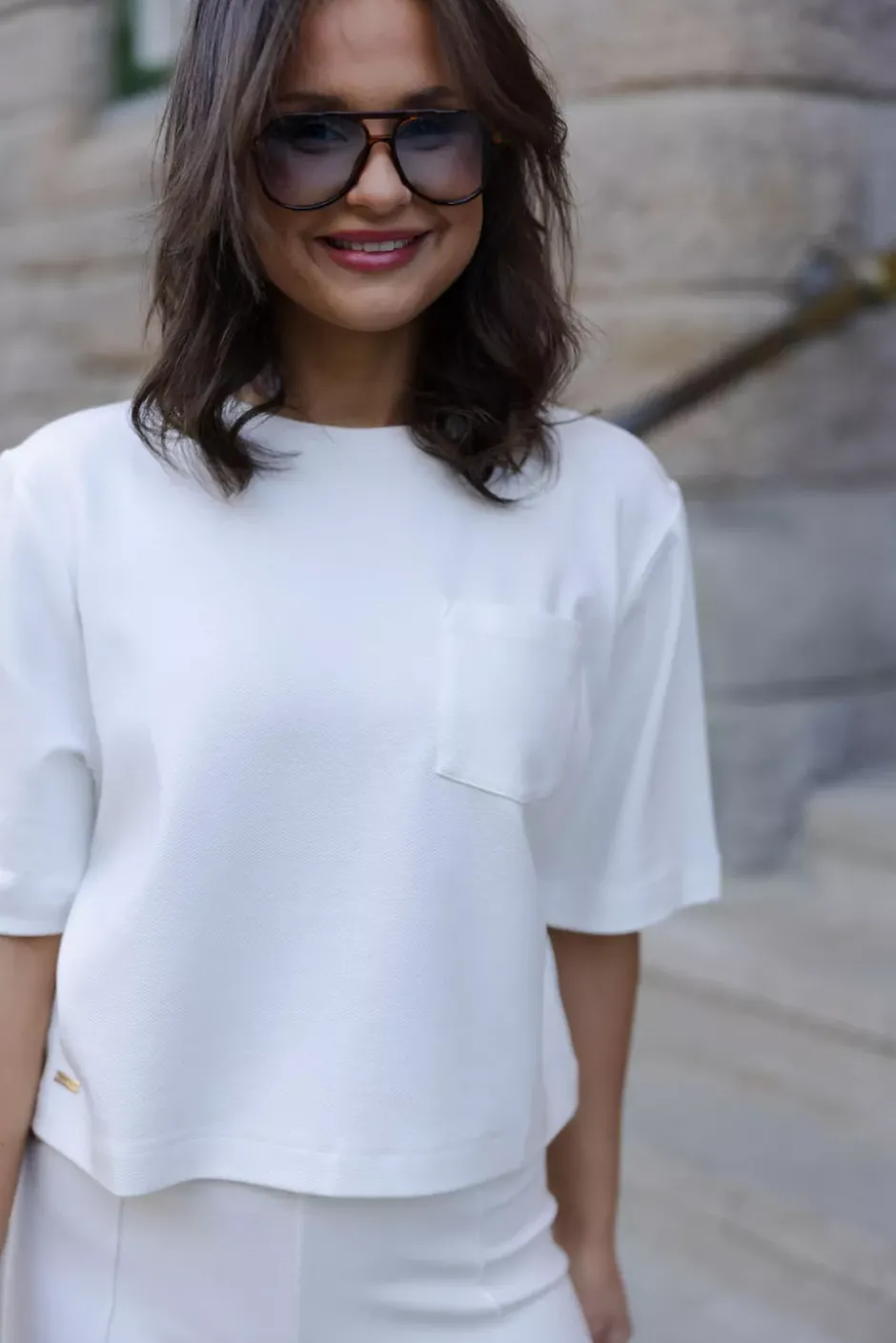Forest Essentiel Short Tee Marshmellow^LUNE ACTIVE Clearance