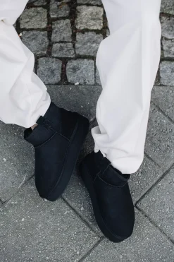 Foy Flatform Micro Boots Black^EMU Outlet