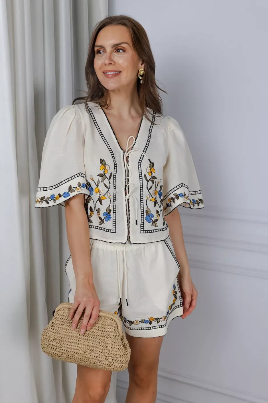 Freja Top Vanilla^SCARLETT POPPIES Clearance