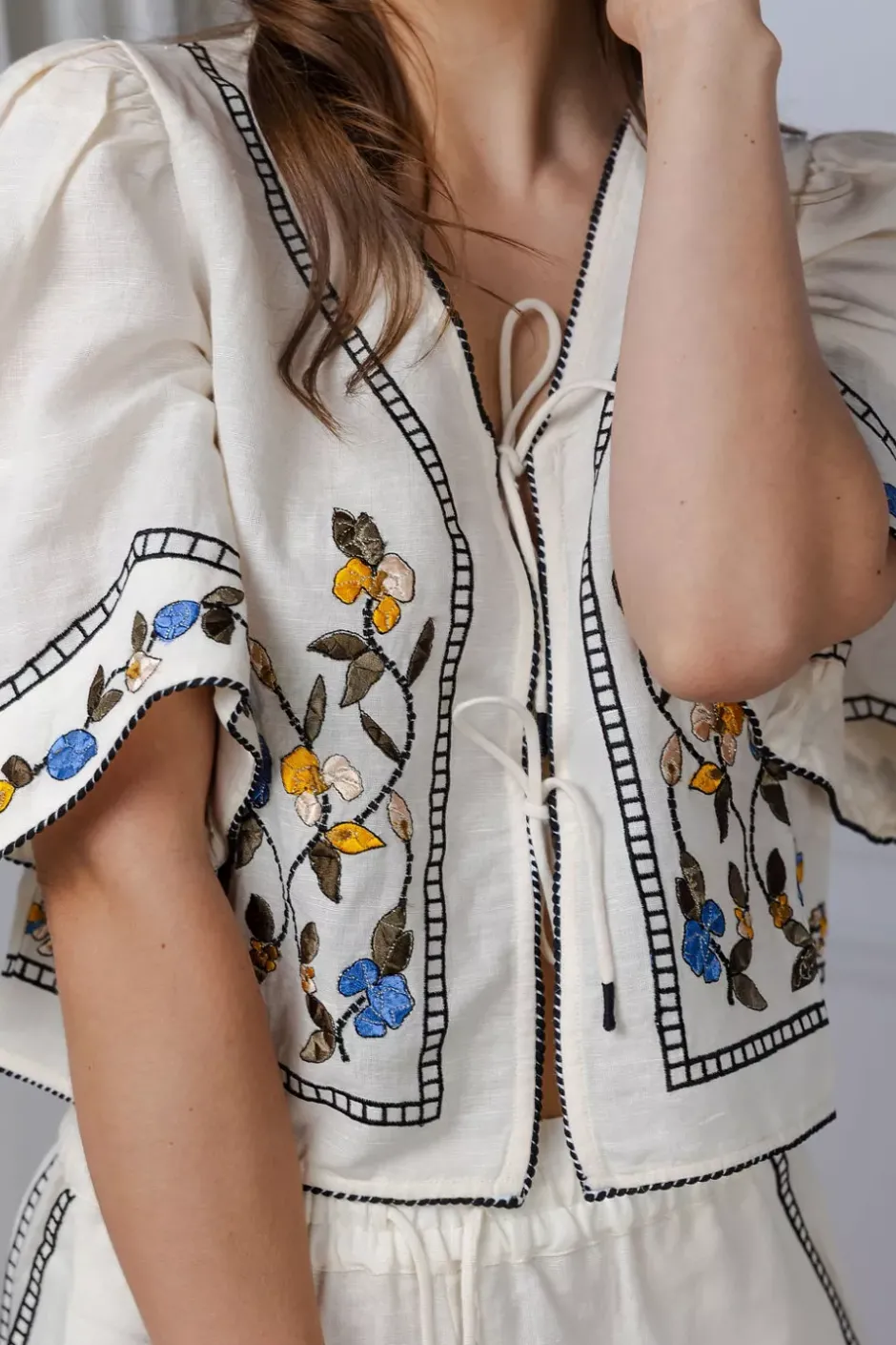 Freja Top Vanilla^SCARLETT POPPIES Clearance